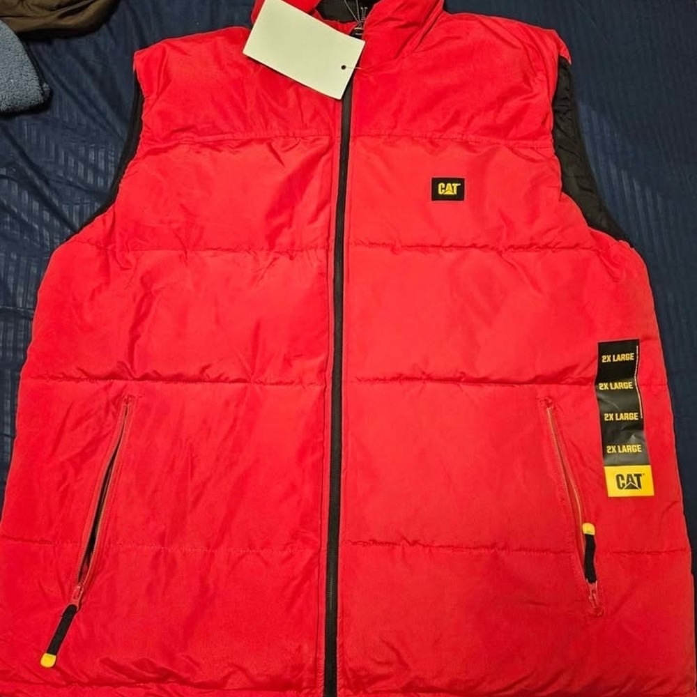 CAT Men's Red Vest